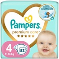 Подгузники детские Pampers Premium Care размер 4, 9-14 кг, 52 шт