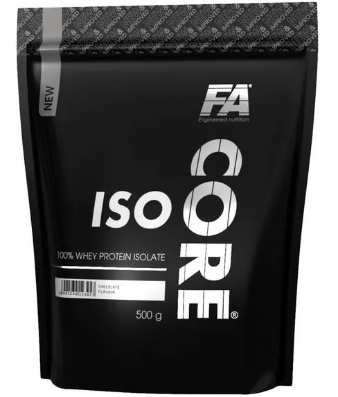 Протеїн сироватковий ізолят Fitness Authority CORE Iso шоколад, 500 г