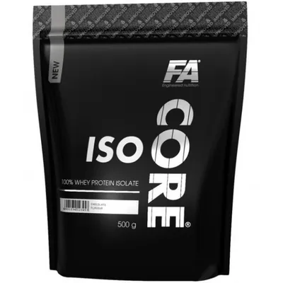 Протеїн сироватковий ізолят Fitness Authority CORE Iso банан-персик, 500 г