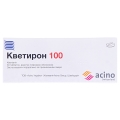 Кветирон 100 таблетки, п/плен. обол. по 100 мг №30 (10х3)