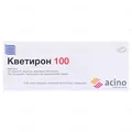 Кветирон 100 таблетки, в/плів. обол. по 100 мг №30 (10х3)