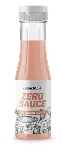 Соус низькокалорійний BioTech Zero Sauce тисяча островів, 350 мл