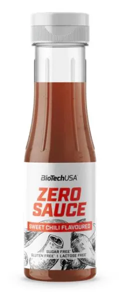 Соус низькокалорійний BioTech Zero Sauce солодкий чилі, 350 мл