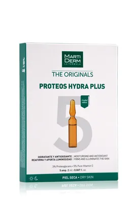 Ампули для обличчя MartiDerm Proteos Hydra Plus, 5 шт х 2 мл