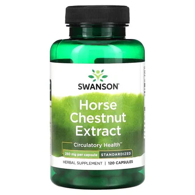 Кінський каштан екстракт Swanson Horse Chestnut Extract капсули по 250 мг №120