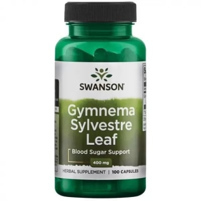 Джимнема Swanson Gymnema Sylvestre Leaf капсулы по 400 мг №100