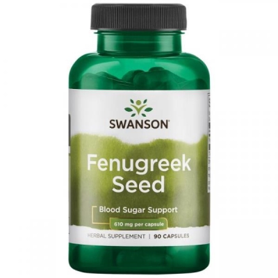 Пажитника семена Swanson Fenugreek seed капсулы по 610 мг №90