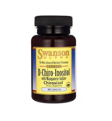 Добавка Swanson D-Chiro-Inositol, 60 капсул