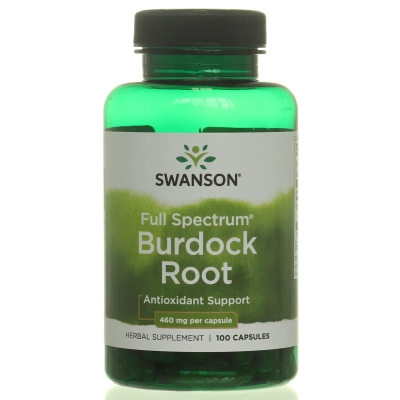 Лопуха корни Swanson Burdock Root капсулы по 460 мг №100