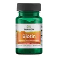 Біотин Swanson Biotin 10000 мкг, 60 капсул