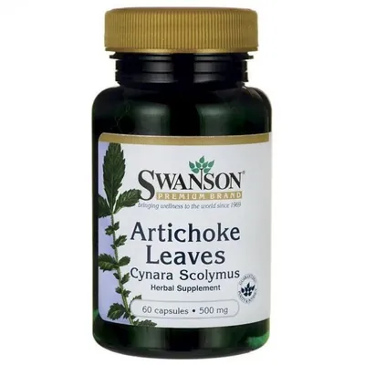 Артишок Swanson Artichoke Leaves капсули по 500 мг №60
