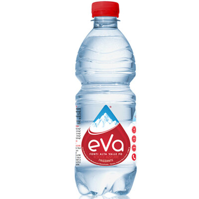Вода минеральная Acqua Eva газированная вода горная, 0,5 л