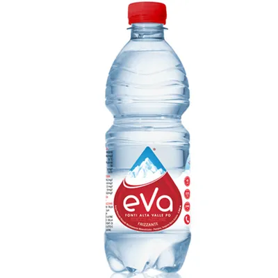 Вода мінеральна Acqua Eva газована вода гірська, 0,5 л