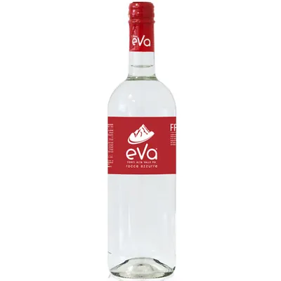 Вода мінеральна Acqua Eva Classic газована вода гірська, скляна пляшка, 0,75 л