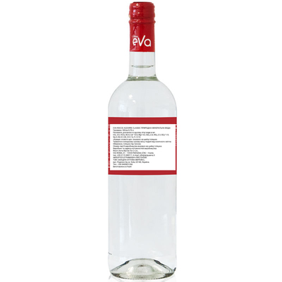 Вода минеральная Acqua Eva Classic газированная вода горная, стеклянная бутылка, 0,75 л