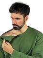 Костюм адаптивный (свитшот + штаны) на липучках Plus Plus 21395281-17 цвет хаки, размер L