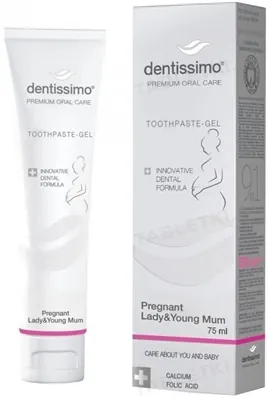 Зубна паста-гель Dentissimo Pregnant Lady & Young Mum, 75 мл
