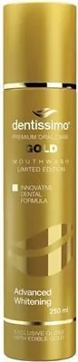 Ополіскувач для порожнини рота Dentissimo Advanced Whitening Gold, 250 мл