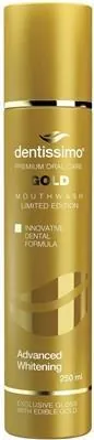 Ополіскувач для порожнини рота Dentissimo Gold Advanced Whitening, 250 мл