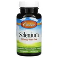 Селен Carlson Labs Selenium 200 мкг без дріжджів, 180 капсул