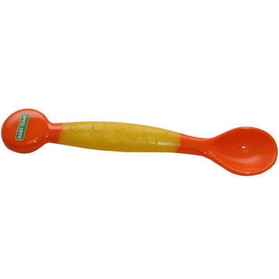 Ложечка Baby Team 6103 для кормления круглой формы, с гибкой ручкой, 1 шт