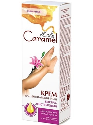 Крем Lady Caramel для депиляции тела быстродействующий, 100 мл