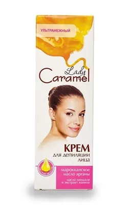 Крем Lady Caramel для депіляції обличчя, 50 мл