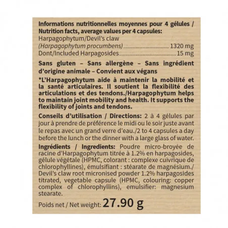 Гарпагофітум Nutri Expert Harpagophytum, 60 капсул