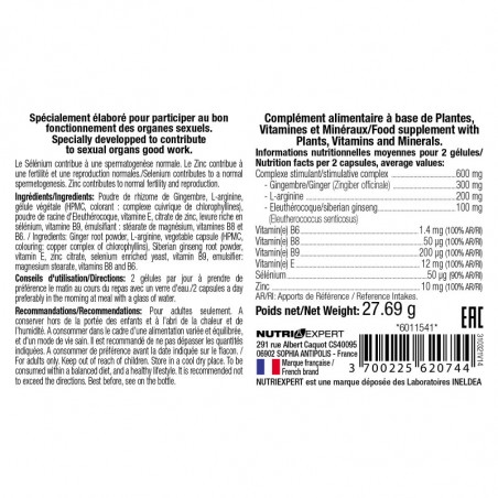 Натура Голд Nutri Expert Natura Gold Sperm Optimizer Улучшитель сперматогенеза, 60 капсул