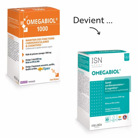 Омегабиол 1000 Ineldea Omegabiol 1000, 60 капсул