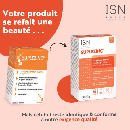Суплецинк Ineldea Sulpezinc, 60 капсул