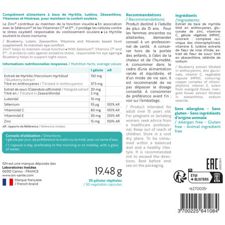 Визиотеин Ineldea Visioteine, 30 капсул