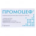 Промоцеф порошок для р-ну д/ін. по 1 г №1 у флак.