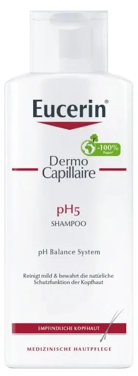 Шампунь Eucerin DermoCapillaire рН5 шампунь для чутливої шкіри голови (69653), 250 мл