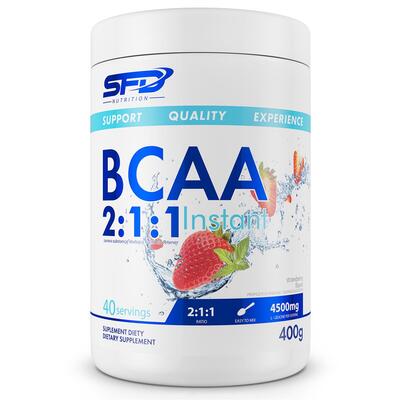 Аминокислоты Allnutrition BCAA 2:1:1 Instant клубника, 400 г