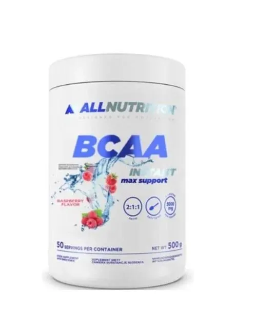 Амінокислоти Allnutrition BCAA Max Support Instant малина, 500 г