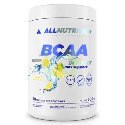 Амінокислоти Allnutrition BCAA Max Support Instant лимон, 500 г