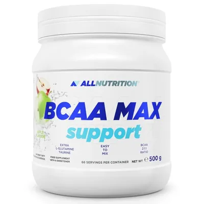 Амінокислоти Allnutrition BCAA Max Support яблуко, 500 г