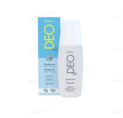 Дезодорант-спрей Bema Cosmetici Bio Deo пролонгованої дії з тальком, 100 мл