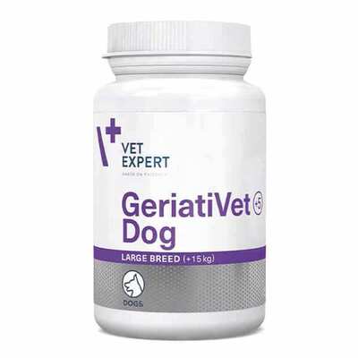 Витаминно-минеральная добавка VetExpert GeriatiVet Large Breed для стареющих собак больших пород, 45 таблеток