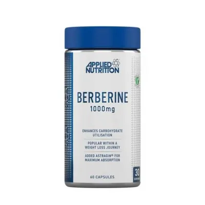 Берберин Applied Nutrition Berberine with Astragin, 60 капсул