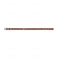 Нашийник Collar 00156 одинарний, ширина 10 мм, довжина 22-30 см, коричневий