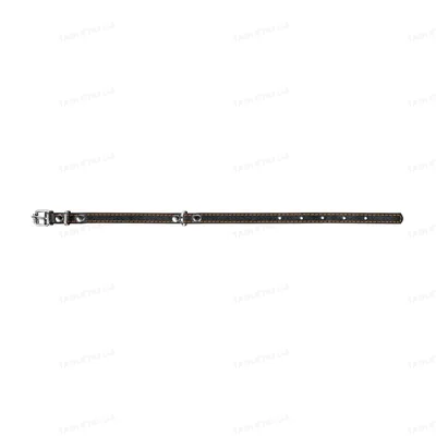 Нашийник Collar 01331 одинарний, чорний, 20 мм/32-40 см