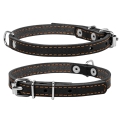 Ошейник Collar 01331 одинарный, черный, 20 мм/32-40 см