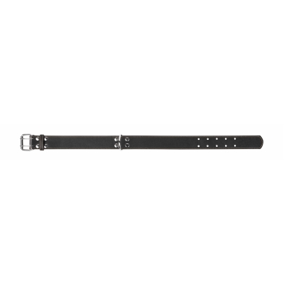 Ошейник Collar 03591 двойной, ширина 45 мм, длина 57-69 см, чёрный