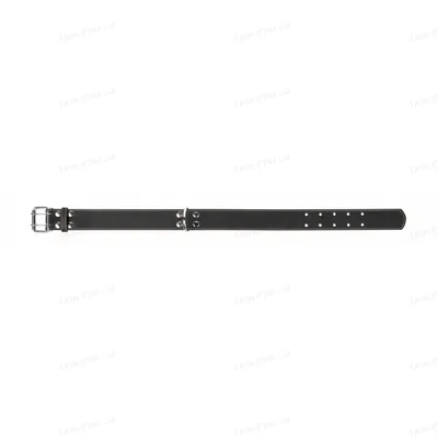 Нашийник Collar 03591 подвійний, ширина 45 мм, довжина 57-69 см, чорний