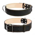 Нашийник Collar 03591 подвійний, ширина 45 мм, довжина 57-69 см, чорний