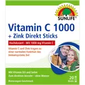 Вітаміни Sunlife Vitamin C 1000 + Zink Direkt Sticks порошок по 3 г №20 у стіках