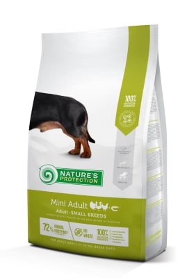 Корм сухой для собак Nature's Protection Mini Adult Small breeds NPS45731 для малых пород, 2 кг