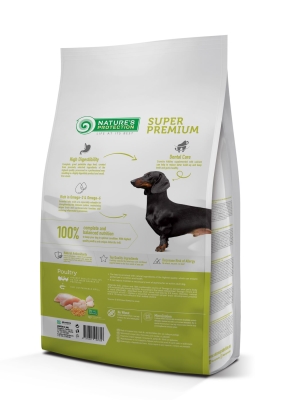 Корм сухой для собак Nature's Protection Mini Adult Small breeds NPS45731 для малых пород, 2 кг